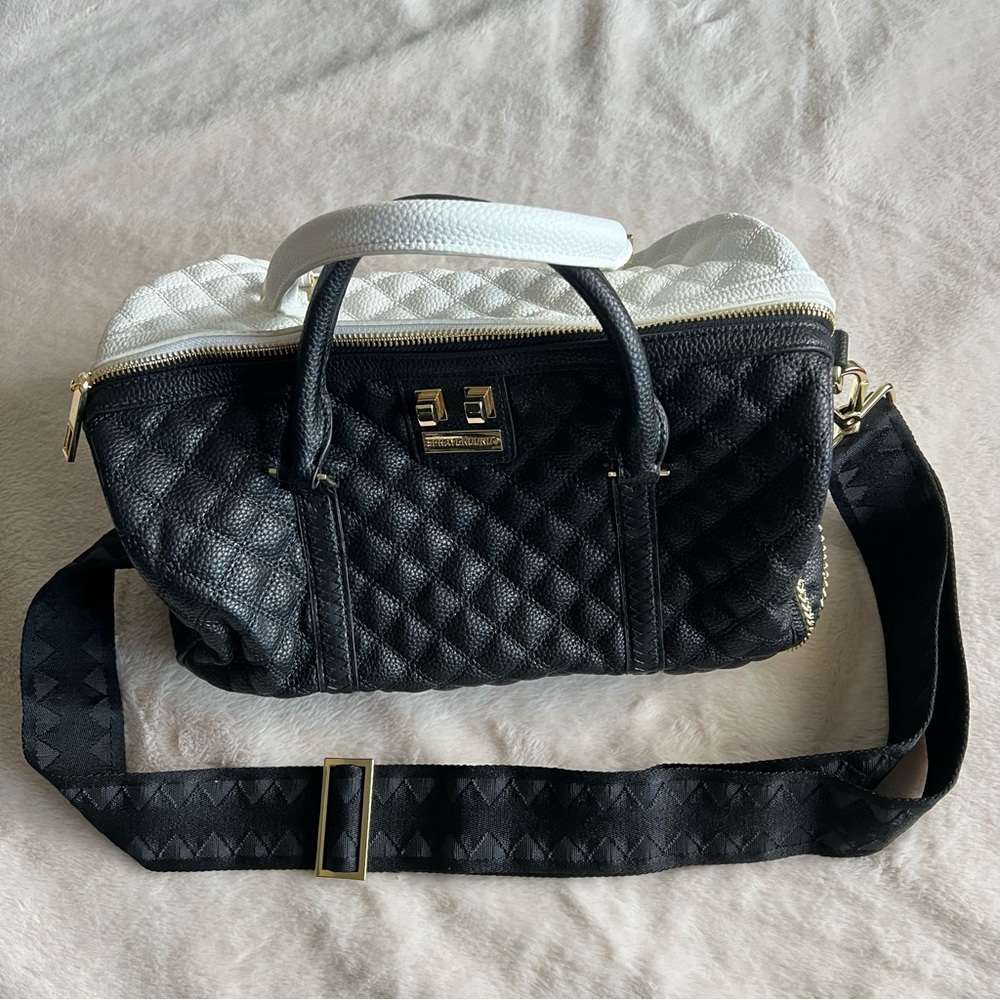 Sprayground LEVELED UP SPLIT QUILT SHARK MINI DUFFLE